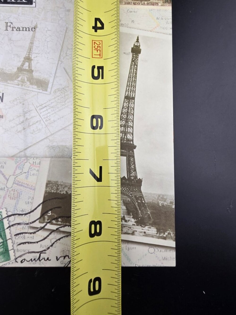The Left Bank Paris-Themed 4"x6" Photo Frame By New View Eiffel Tower Design - Picture 12 of 12
